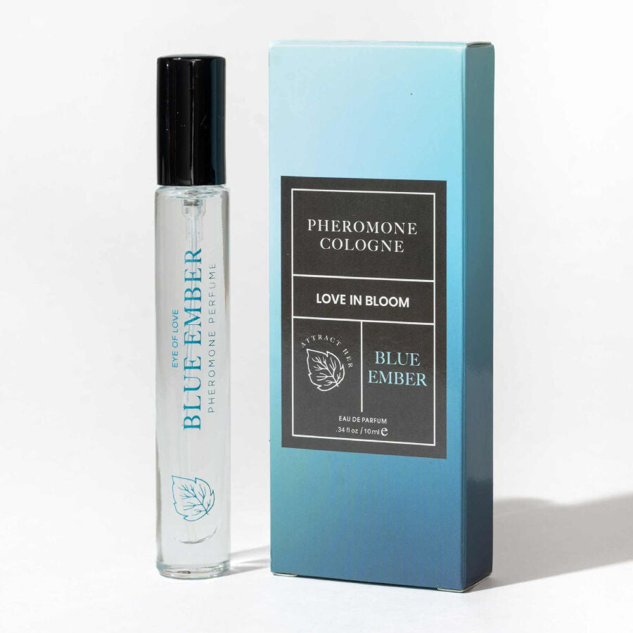 Aphrodisiaque Parfum Blue Ember aux Phéromones - Eye Of Love