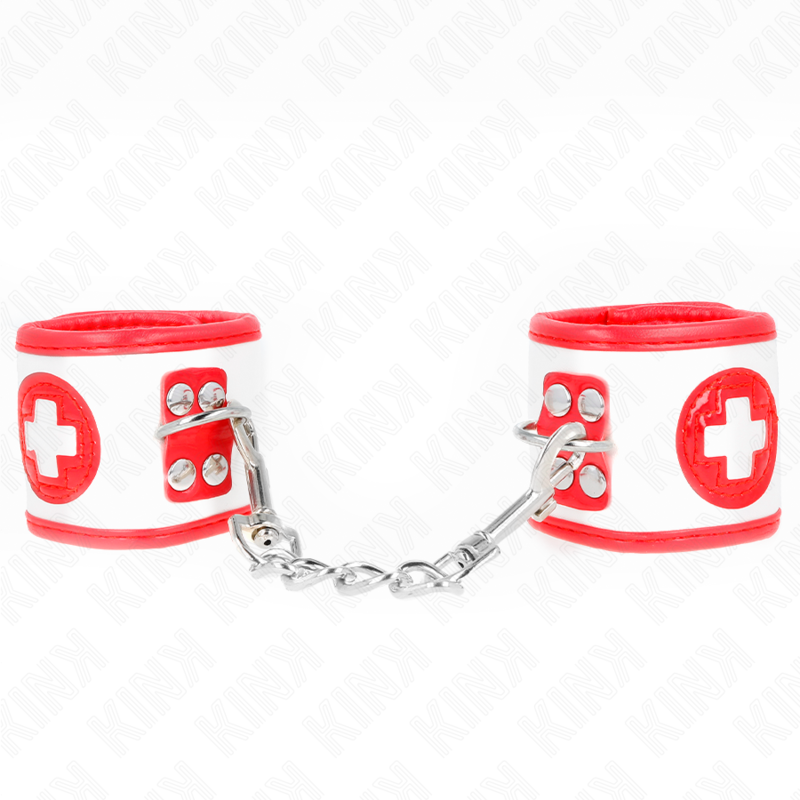 Appui-Poignets BDSM d'Infirmière Réglable 18-23 cm - Kink