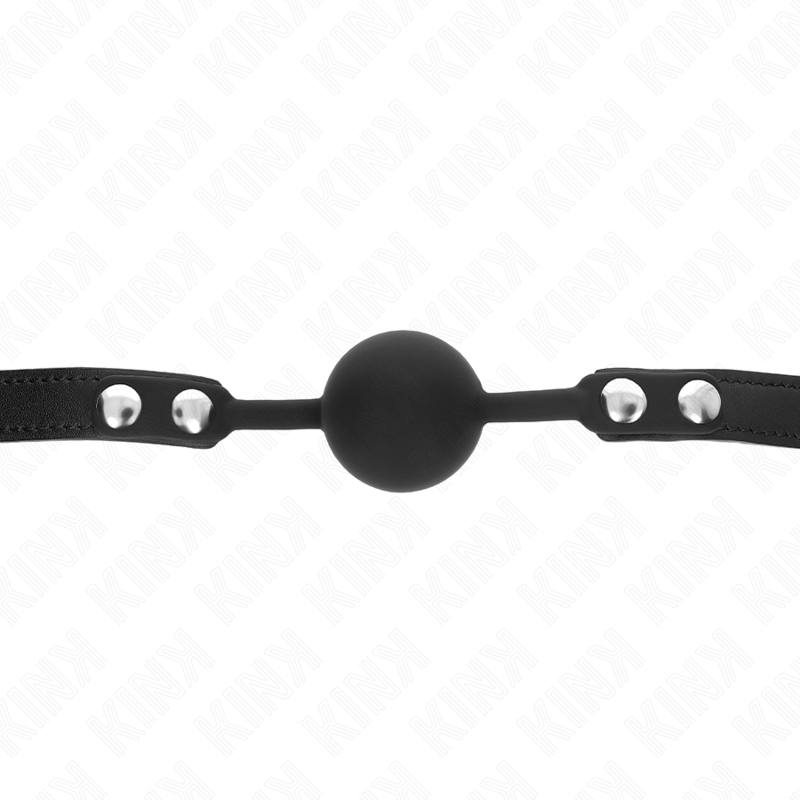 Bâillon BDSM Boule Lumineuse Silicone Sangle Réglable - Kink