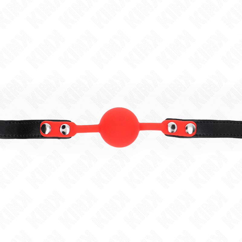Bâillon Bit Gag BDSM Silicone Bâton avec Serrure Réglable - Kink