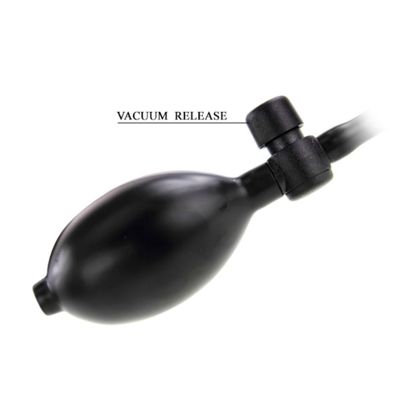 Poire de gonflage du gode vibrant Baile avec sa valve de relâchement de l'air