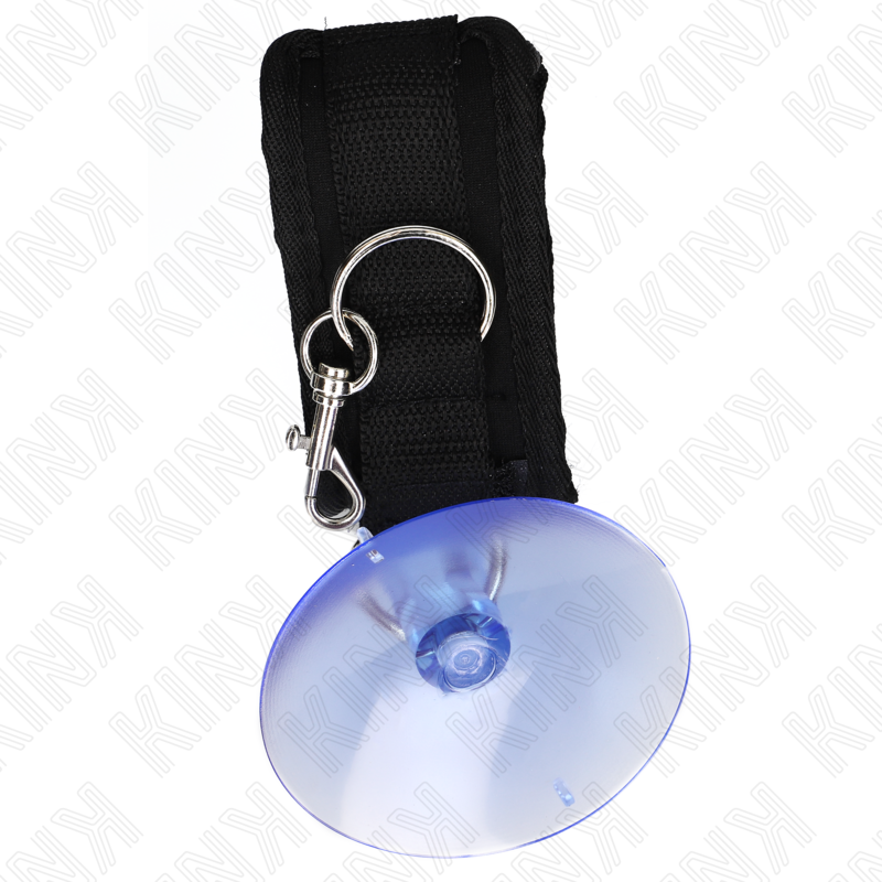 Barre d'Écartement à Ventouses Murale Appui-Poignets BDSM 29-40 cm - Kink