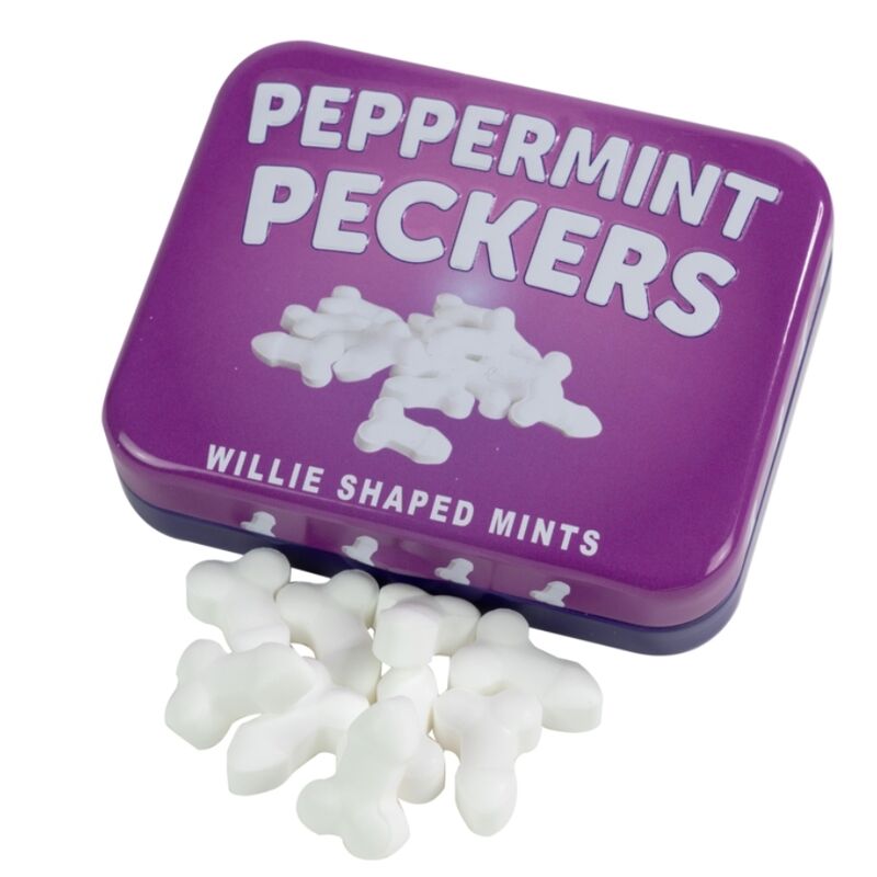 Bonbons Menthe Sans Sucre Forme Pénis Boîte Réutilisable - Spencer & Fleetwood