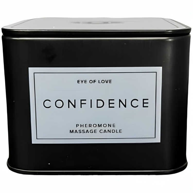Bougie de Massage Parfumée Confiance Phéromones Pour Homme 150 ml - Eye of Love