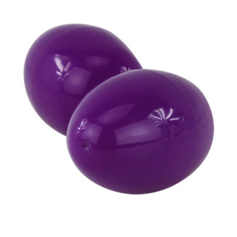 Boules Anales Twins Balls Cordon Nylon Effet Vibrant Lilas - Baile