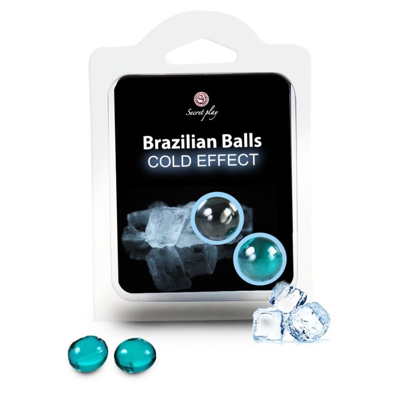 Boules Brésiliennes Comestibles Effet Froid - Secretplay