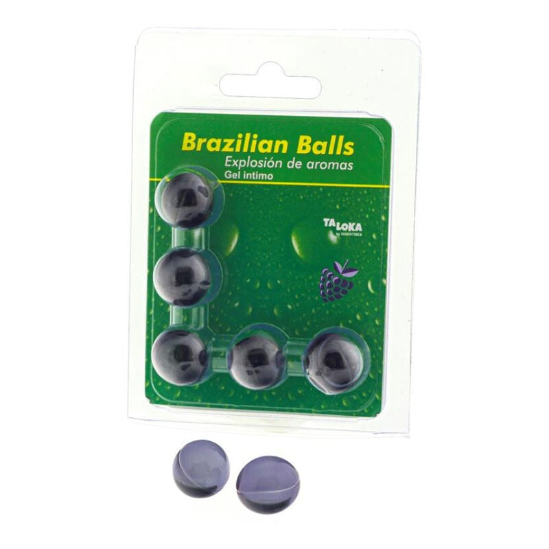 Boules Brésiliennes Comestibles Gel Intime Aromatisé Saveurs - Taloka