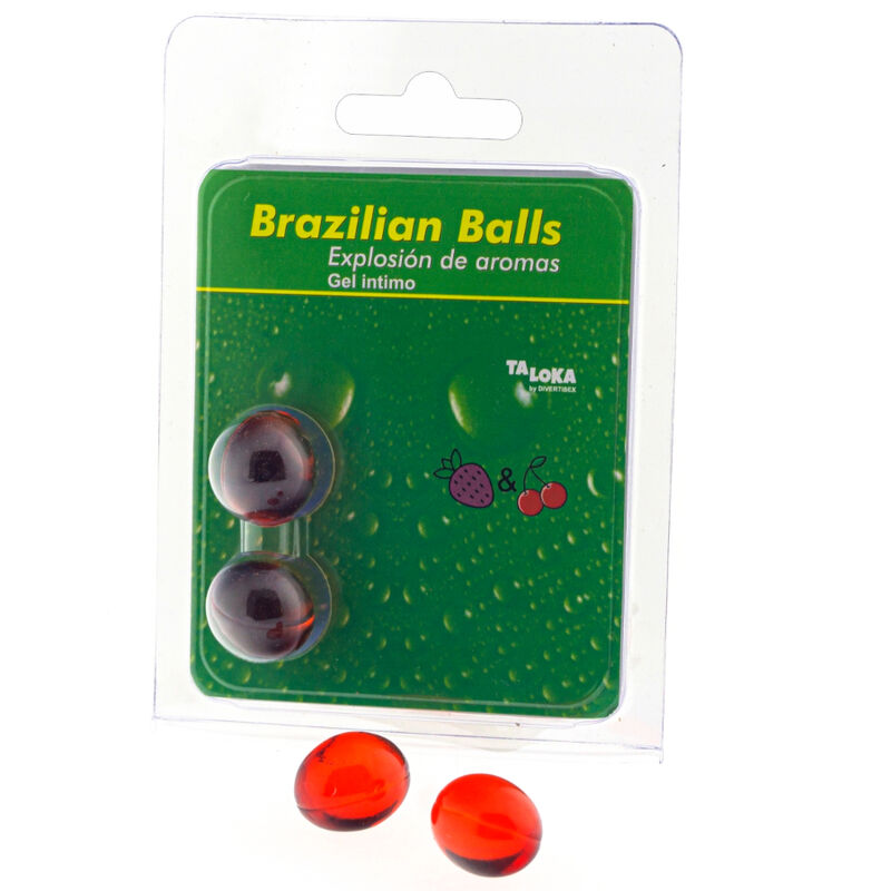 Boules Brésiliennes Comestibles Gel Intime Aromatisé Saveurs - Taloka