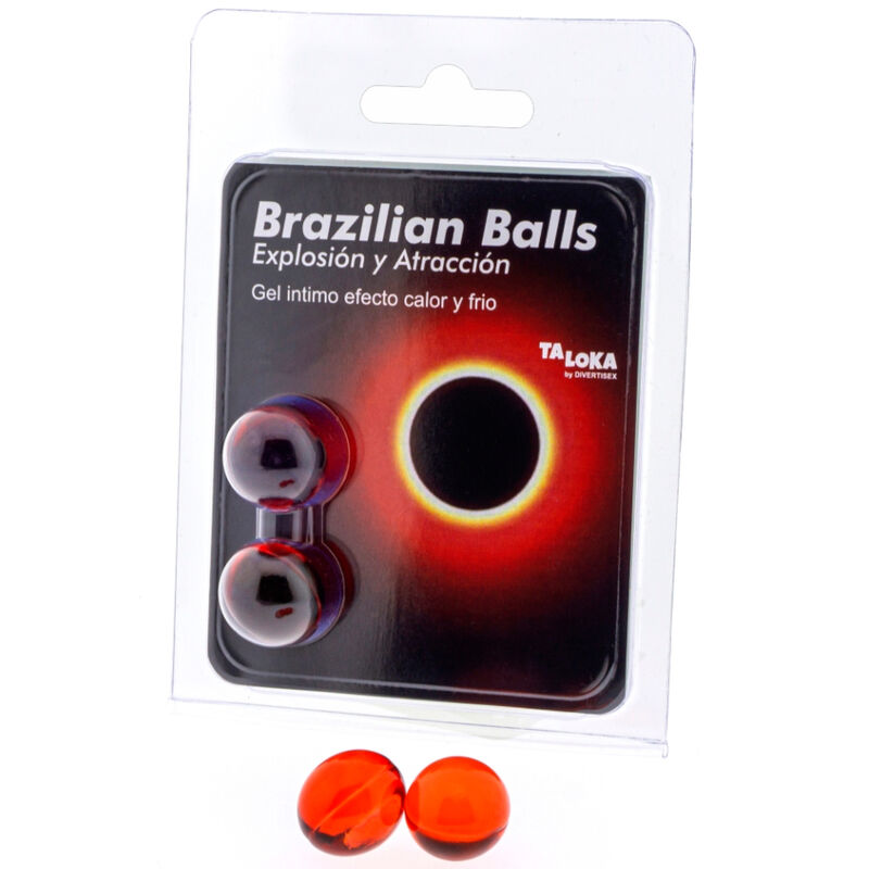 Boules Brésiliennes Gel Excitant Effet Chaud - Taloka