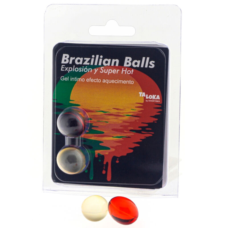 Boules Brésiliennes Gel Excitant Effet Chaud - Taloka