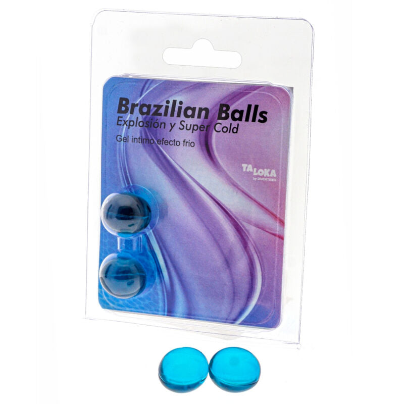 Boules Brésiliennes Gel Excitant Effet Froid - Taloka