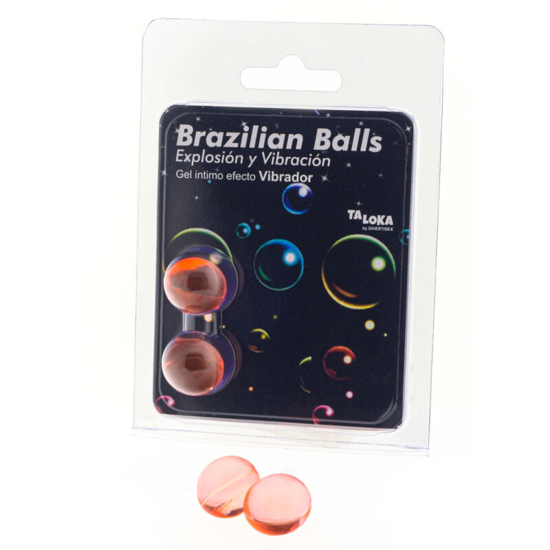 Boules Brésiliennes Gel Excitant Effet Vibrant - Taloka