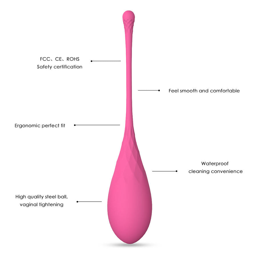 Boules de Geisha Kegel Fit Set Progressif 6 Poids Étanche IPX7 - Leslie