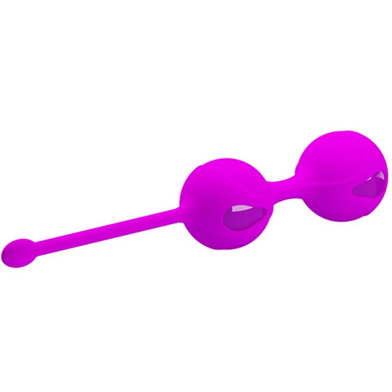 Boules de Geisha Kegel Tight Up II Silicone Cordon de Retrait - Pretty Love
