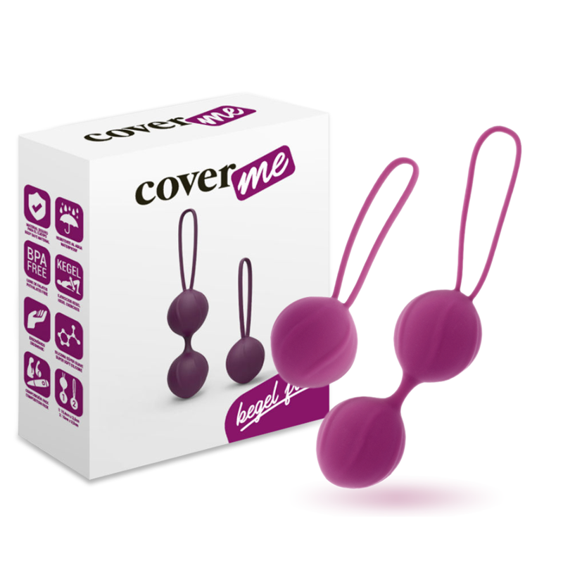 Boules de Kegel Lilas Kit Progressif Plancher Pelvien - Coverme