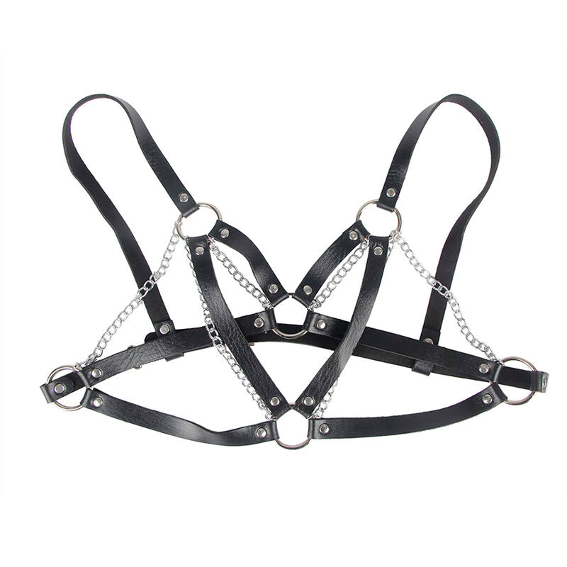 Ceinture Bondage Punk Boucle Métal Réglable Taille Unique - Subblime