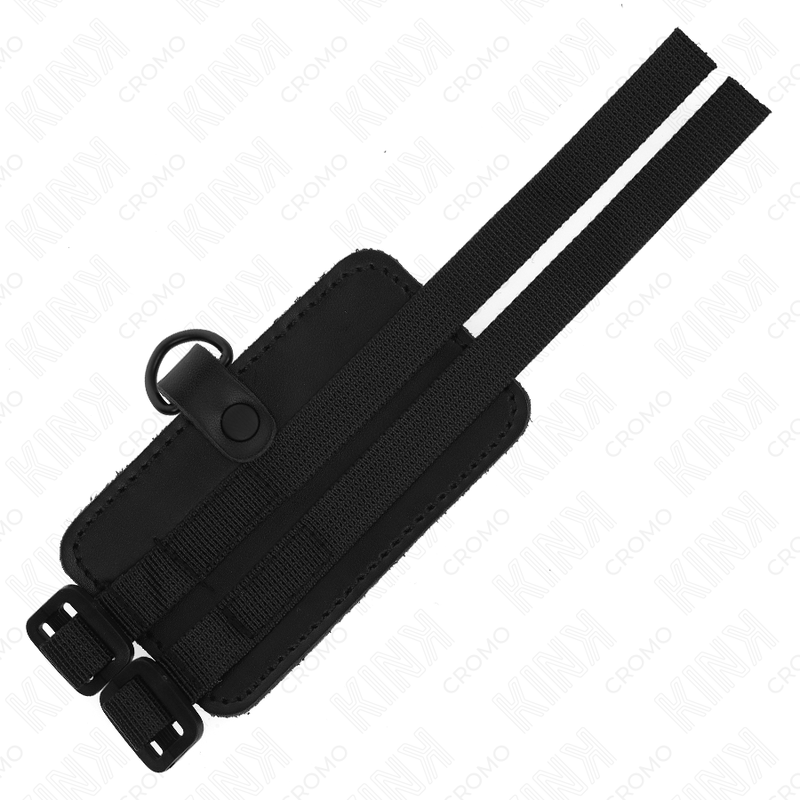 Cockring Cuir Sangles Réglables Pression Personnalisable - Kink