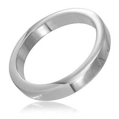 Cockring Métal Fat 35 mm Acier Inoxydable Poli Miroir - Metal Hard