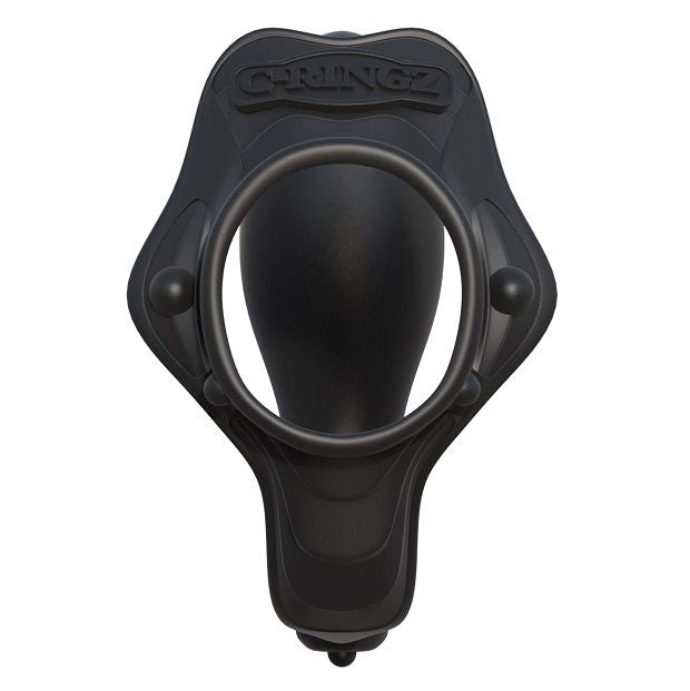 Cockring Plug Prostate Rock Hard Ass-Gasm Silicone Double Action - Fantasy