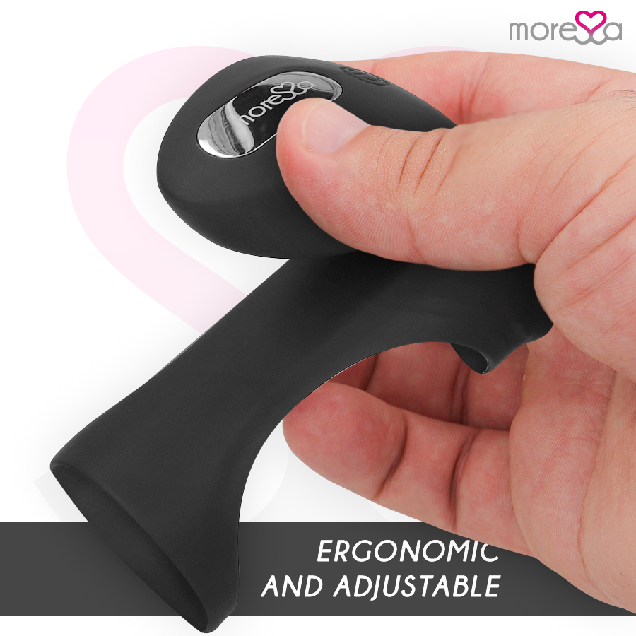 Cockring Vibrant Brandon Silicone Rechargeable 7 Modes - Moressa