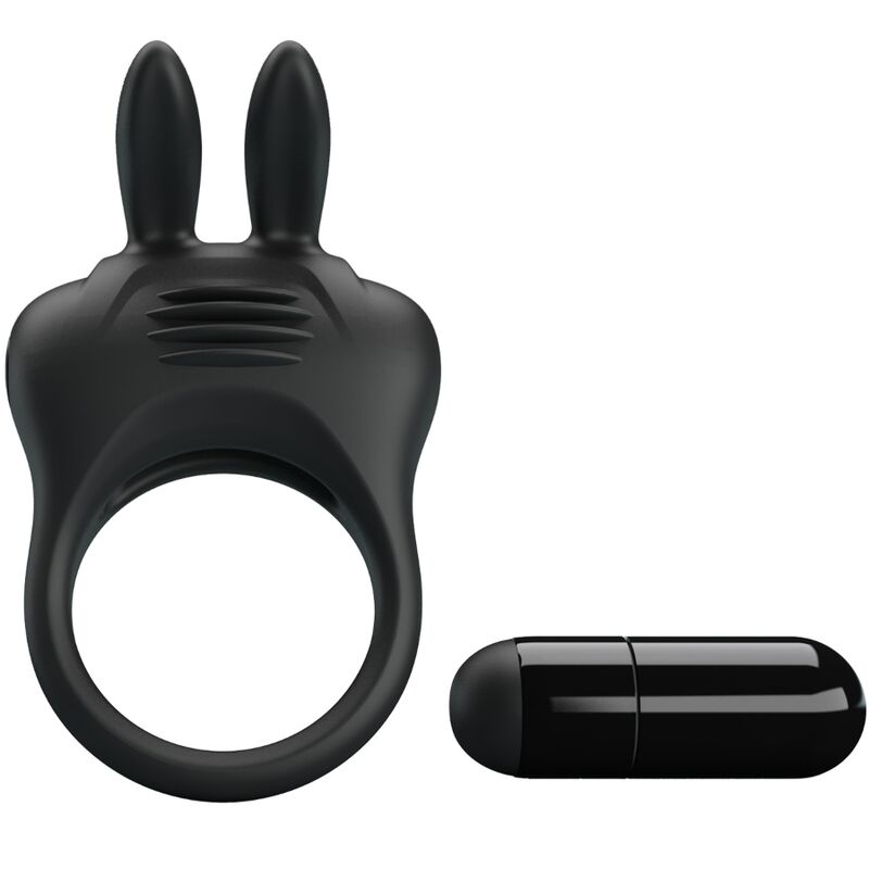 Cockring Vibrant Davion Stimulateur Clitoridien Lapin - Pretty Love