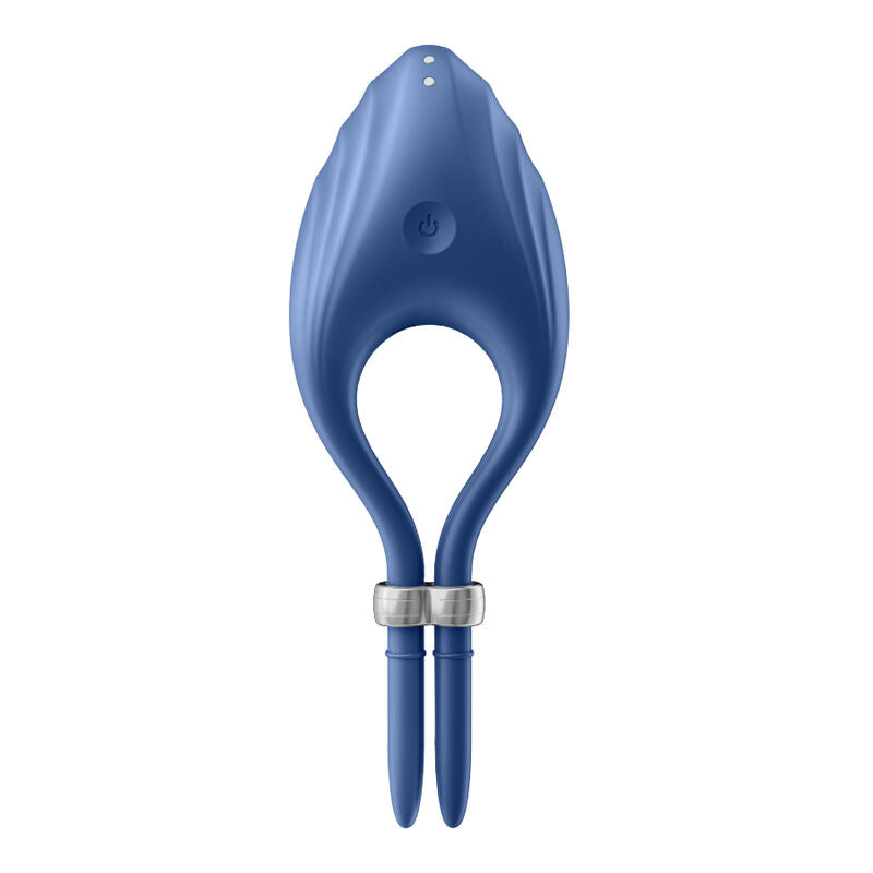 Cockring Vibrant Duelist Double Moteur Rechargeable Étanche - Satisfyer