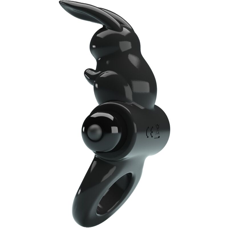 Cockring Vibrant Rabbit 10 Vibrations Stimulation Clitoridienne - Pretty Love