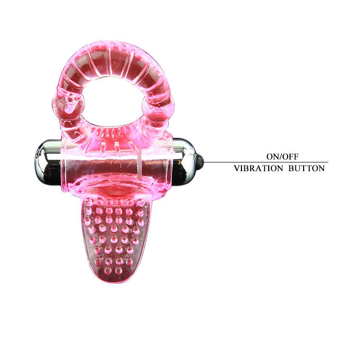 Cockring Vibrant Sweet 10 Rythmes Stimulateur Clitoris Amovible - Baile