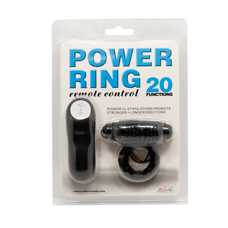 Cockring Vibrant Télécommandé 20 Modes Stimulateur Clitoridien - Baile