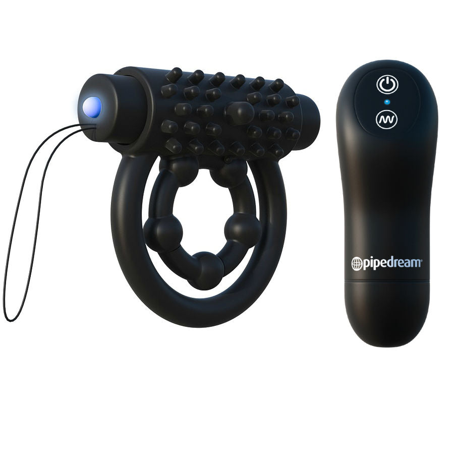 Cockring Vibrant Télécommandé Performance 20 Modes Double Anneau - Fantasy C-Ringz