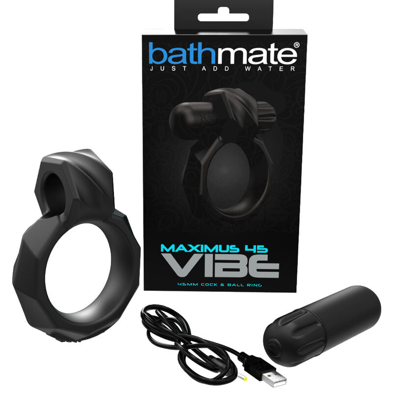 Cockring Vibrant Vibe Maximus 55 Silicone Rechargeable - Bathmate