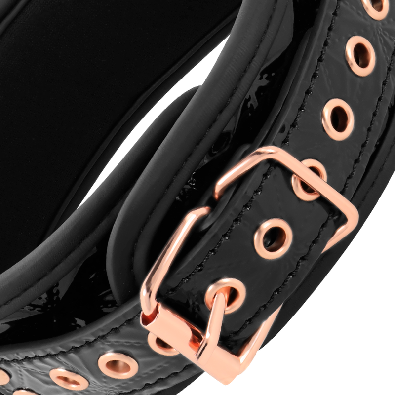 Collier BDSM Black Edition avec Pinces à Tétons Chaîne Argentée - Begme