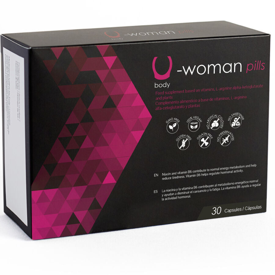 Complément Alimentaire Libido Féminine U-Woman 30 Capsules - 500Cosmetics