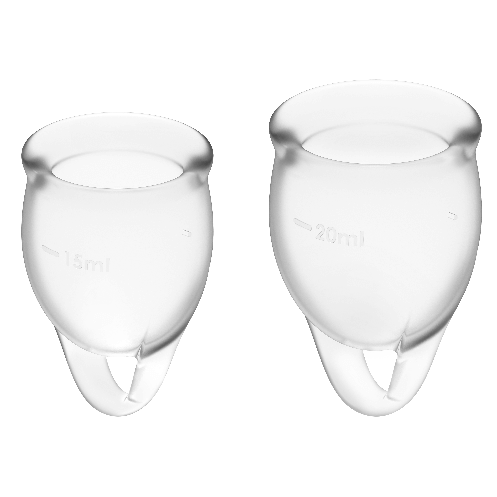 Coupe Menstruelle Feel Confident Silicone Souple - Satisfyer
