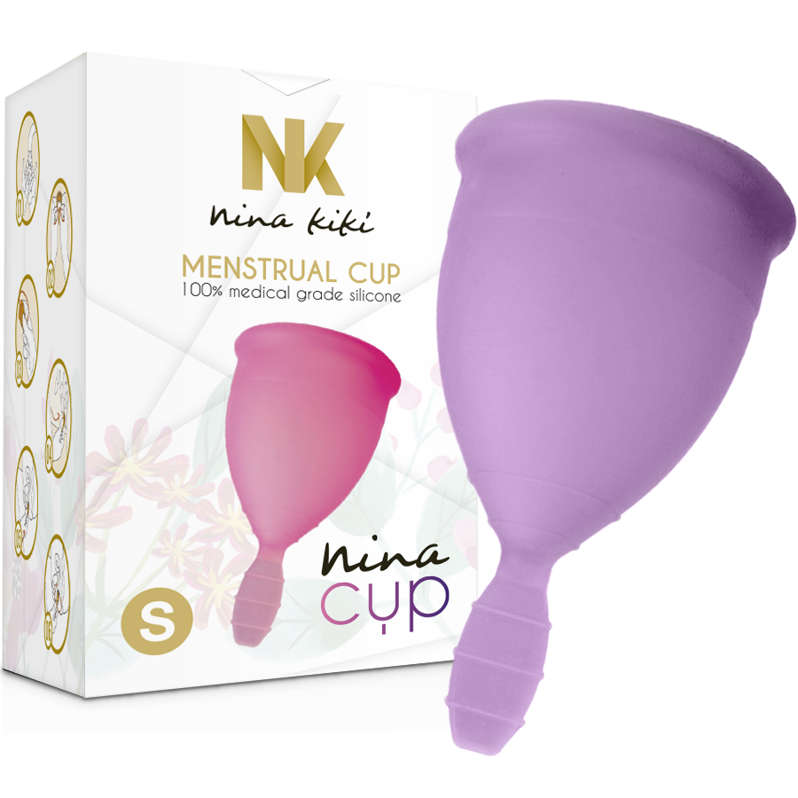 Coupe Menstruelle Nina Cup Silicone Hypoallergénique 12h - Nina Kikí