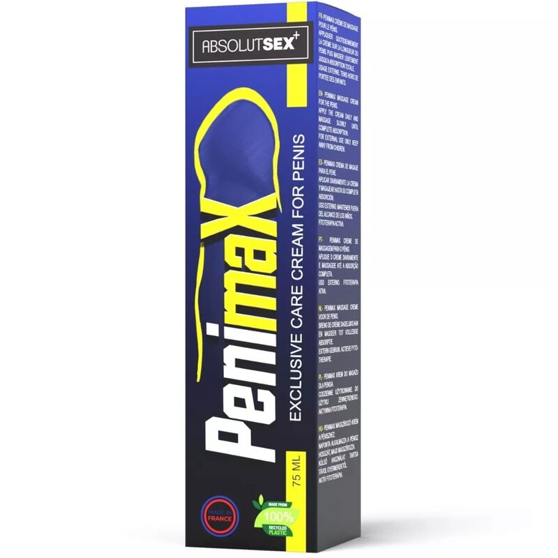 Crème Hydratation Pénis Penimax 75 ml Aux Plantes Érection - Ruf