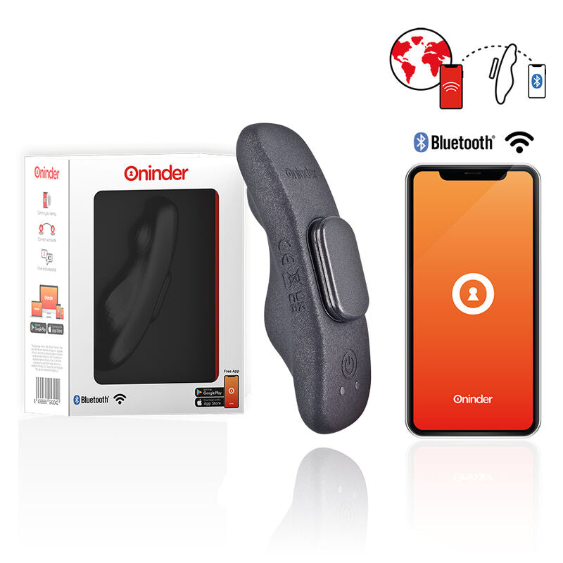 Culotte Vibrante Manila Connectée 9 Vitesses Rechargeable - Oninder
