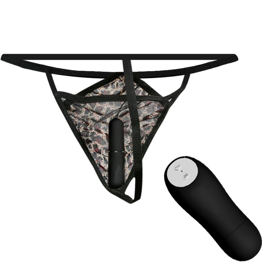 Culotte Vibrante Télécommande Sans Fil 20 Modes String Sexy - Baile