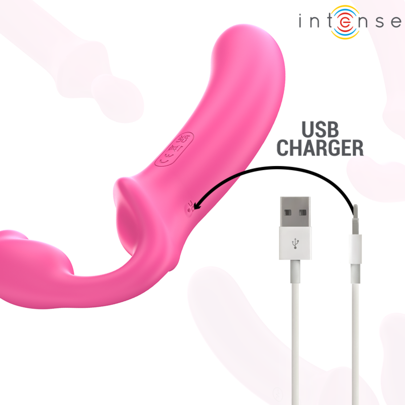 Double Vibromasseur Jill Télécommande Sans Fil 20 cm - Intense