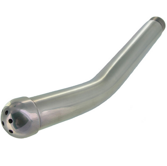 Douche Intime Anale et Vaginale Pointe G-Spot Acier 20,10 cm - Metal Hard