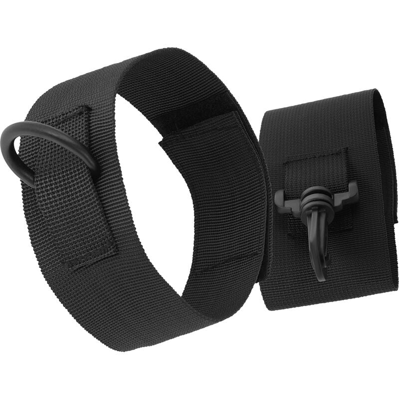 Entraves de Chevilles BDSM Nylon Confortables pour Débutants - Darkness