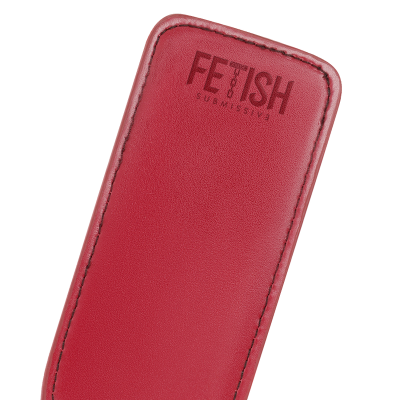 Fouet BDSM Dark Room Cuir Végétalien Sans Nickel - Fetish Submissive