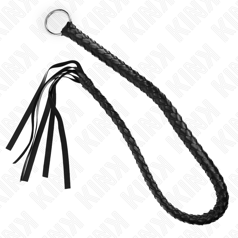 Fouet BDSM Serpent Anneau de Préhension 65 cm 2 Coloris - Kink Impact & Touch