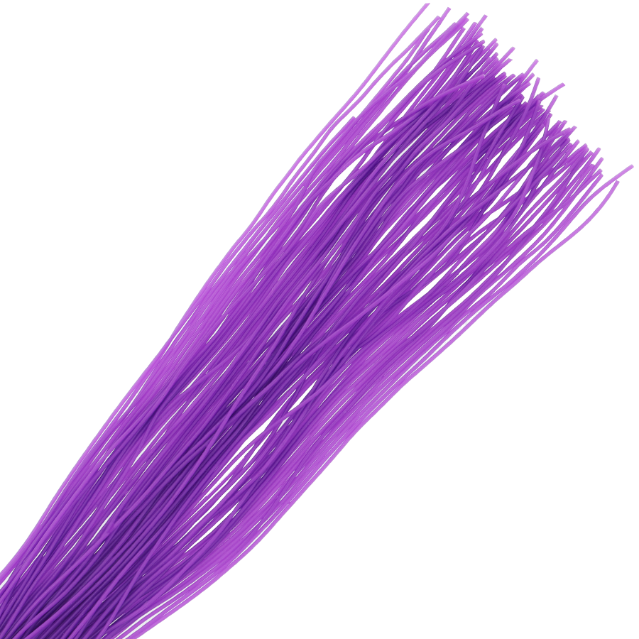 Fouet de Bondage BDSM Lilas Poignée Ergonomique 45 cm - Darkness