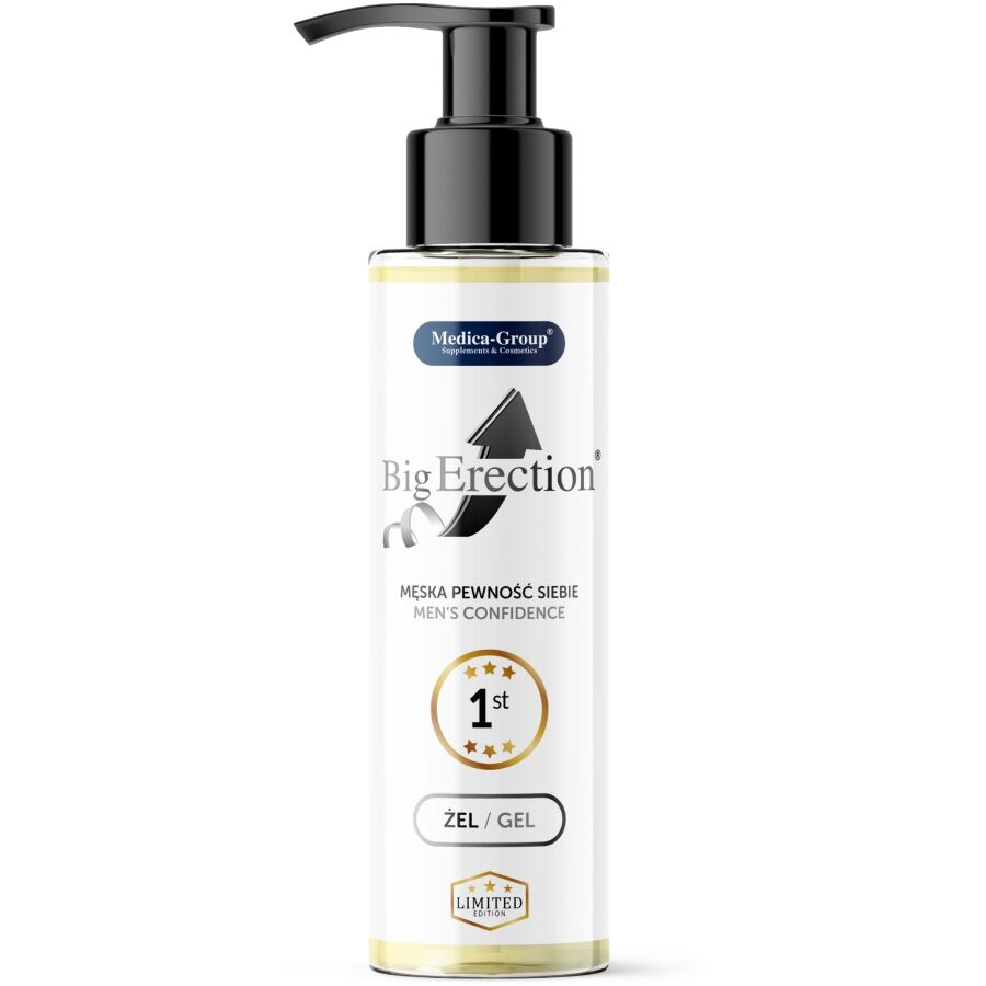Gel Intime Stimulant Homme BigErection Ginseng & Ortie 150 ml - Medica Group