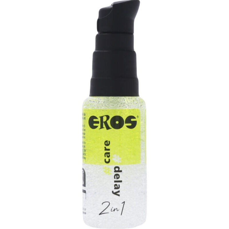 Gel Lubrifiant Retardateur Care Delay 2-en-1 Base Eau 30 ml - Eros