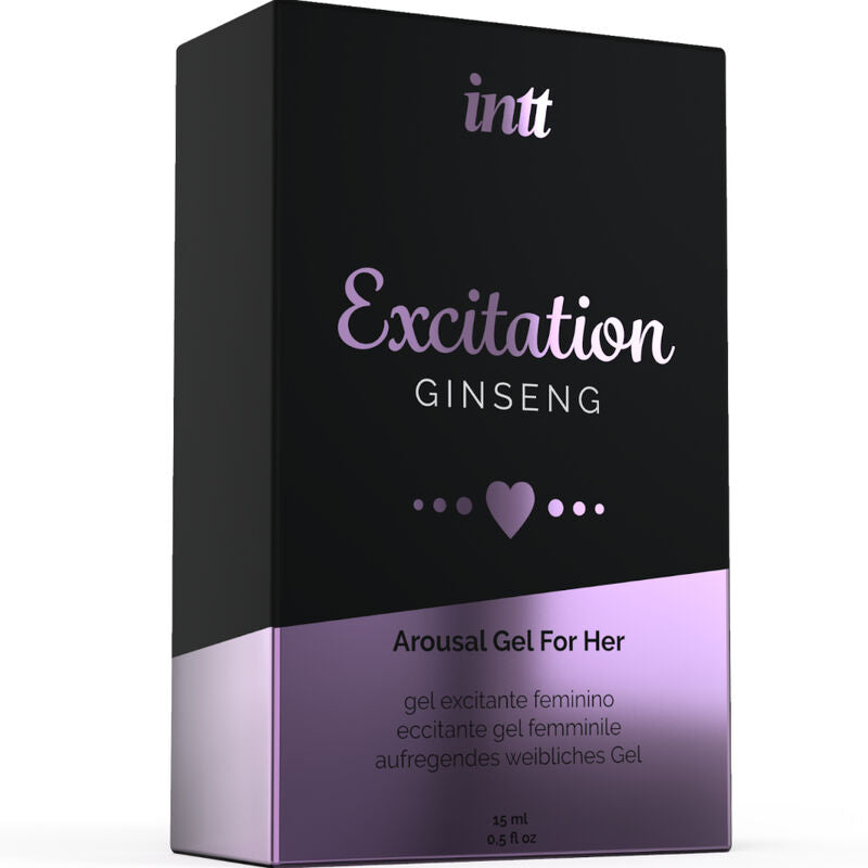 Gel Stimulant Clitoridien Excitation Effet Chaleur Ginseng 15 ml - Intt