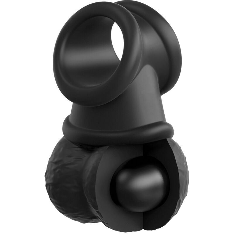 Gode Ceinture Elite Kit Harnais Réglable Anneau Testicules 20,3 cm - King Cock