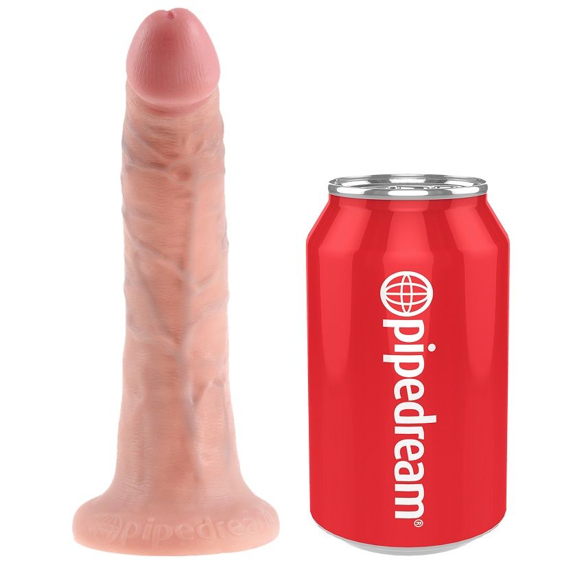 Gode Ceinture Réaliste 15 cm Harnais Inclus Ventouse Amovible - King Cock
