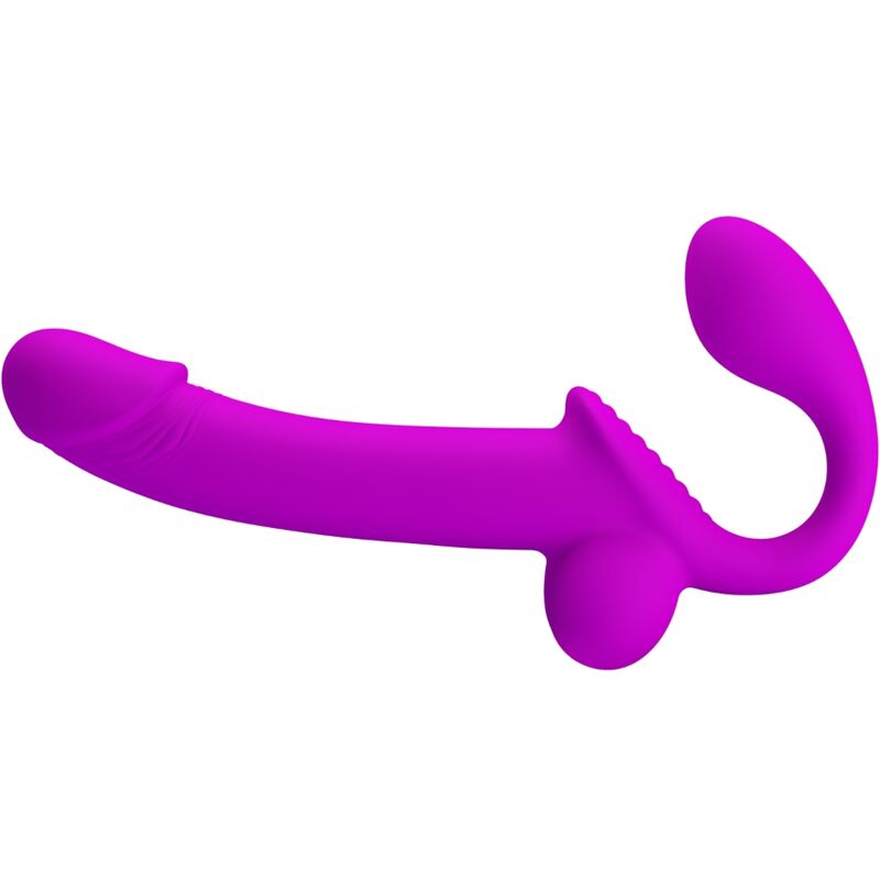 Gode Ceinture Sans Harnais Éjaculateur Kelpie Silicone Double Stimulation - Pretty Love
